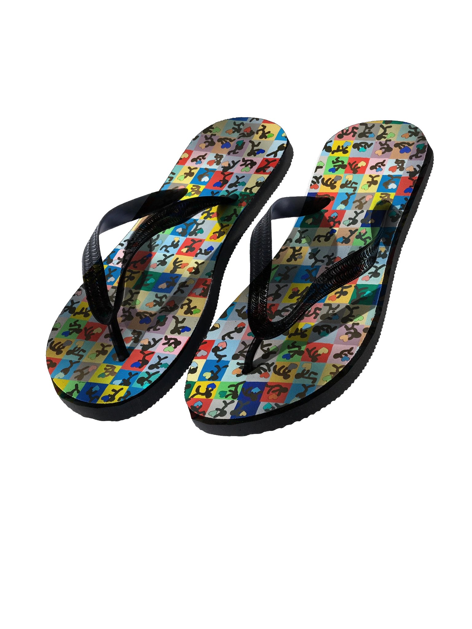 Mosaic Flip-Flops // The Gift of Art product image (1)
