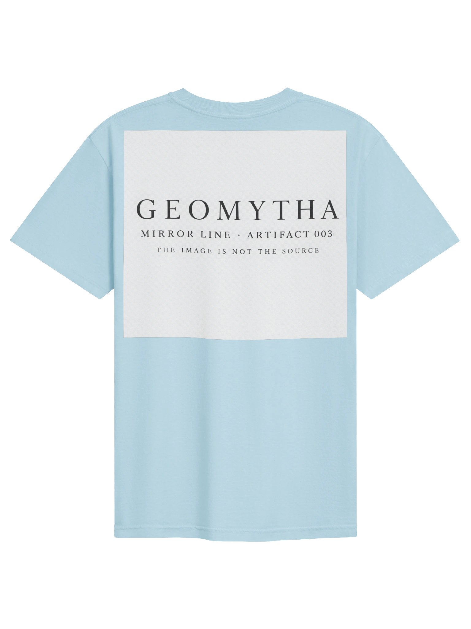 Geomytha Artifact 003 — The Great Wave Tee product image (2)