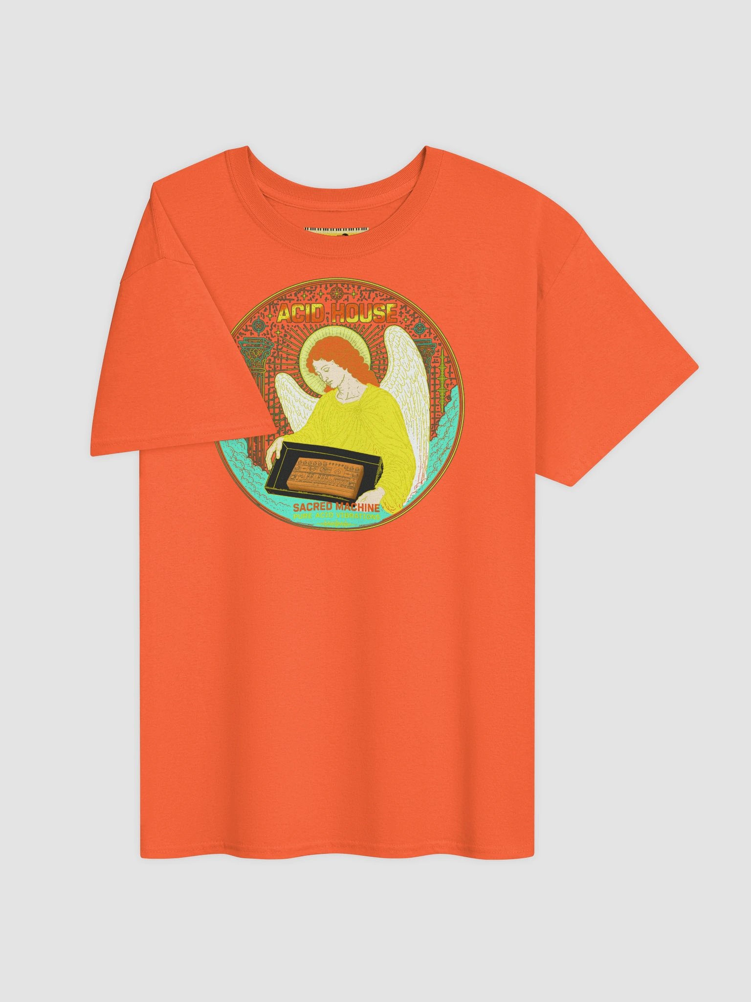 ACIDUS SANCTUS TD3, by Frank Fonik Unisex t-shirt product image (3)