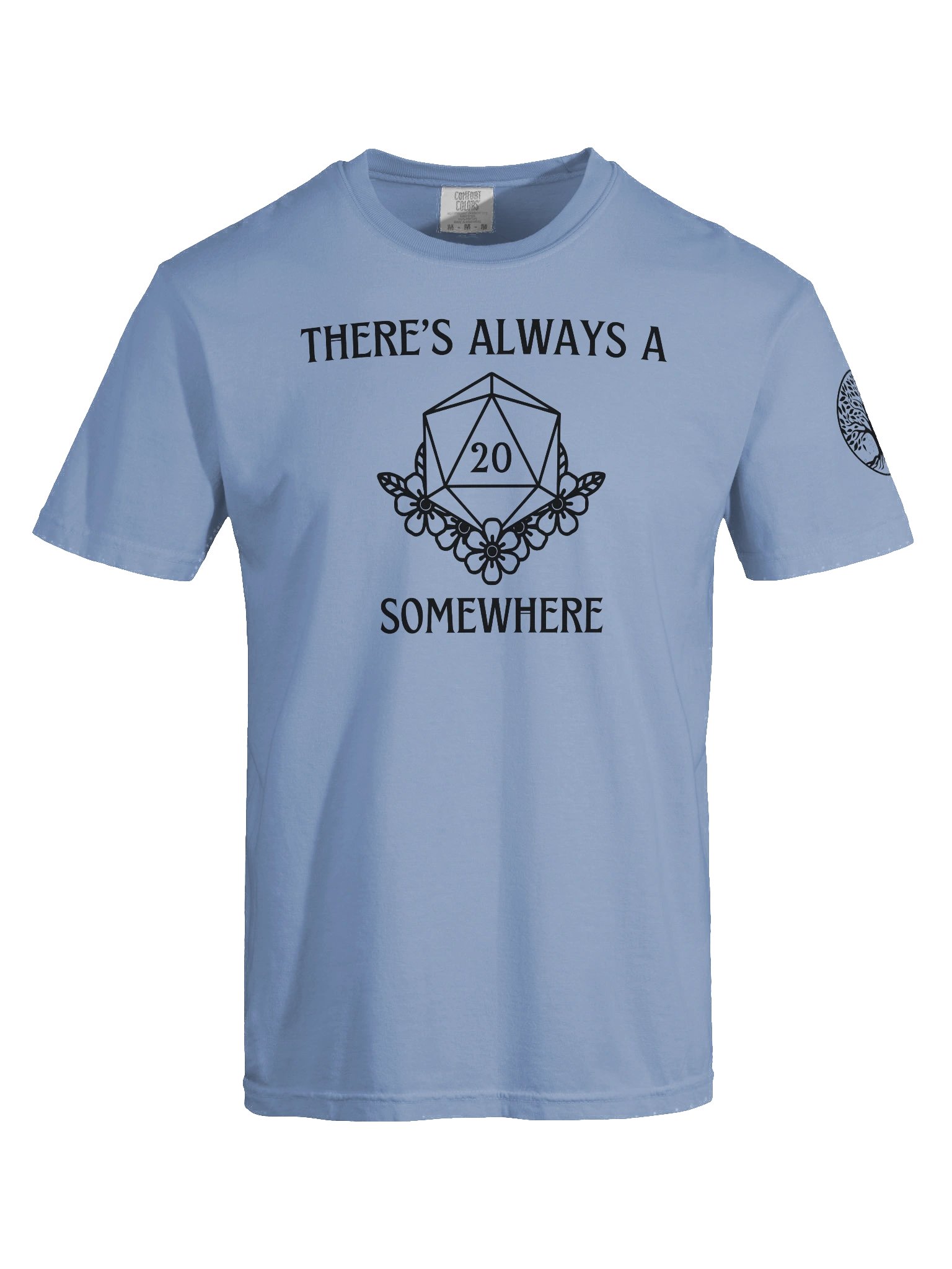 "There's always a Nat 20" Comfort Tee product image (87)