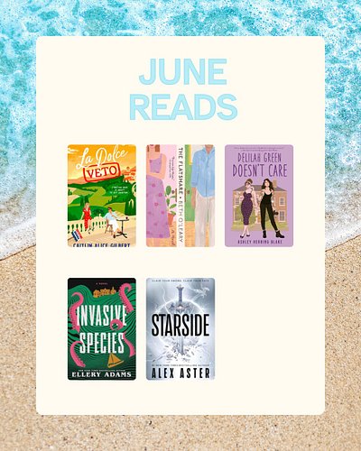How are we halfway through the year?

Here's what I read in June. Honestly surprised I read this much given I haven't gotten ...
