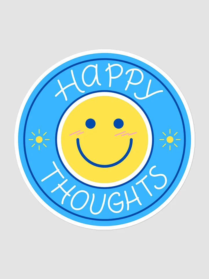 Happy Thoughts Sticker product image (1)