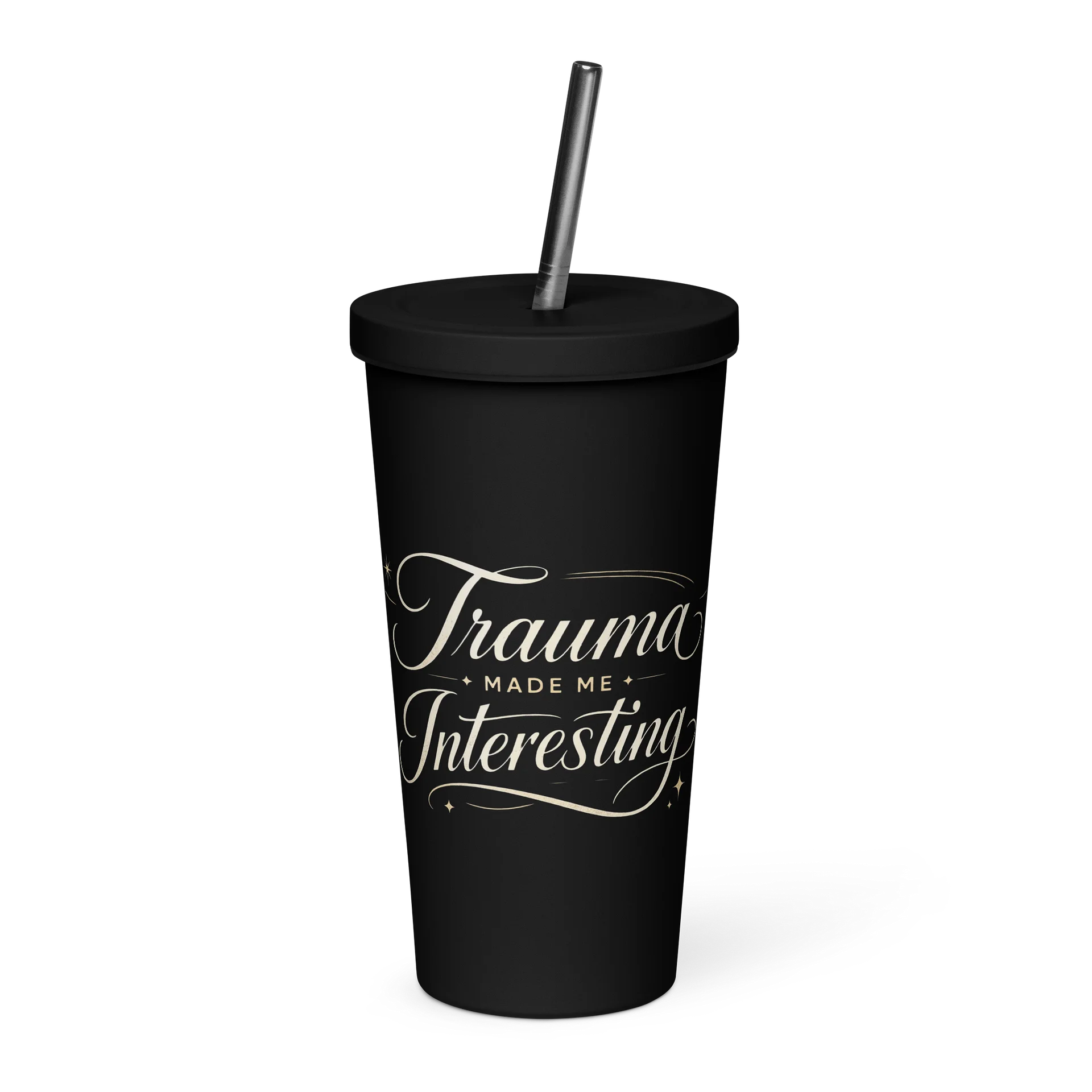 Trauma Made Me Interesting Tumbler product image (1)