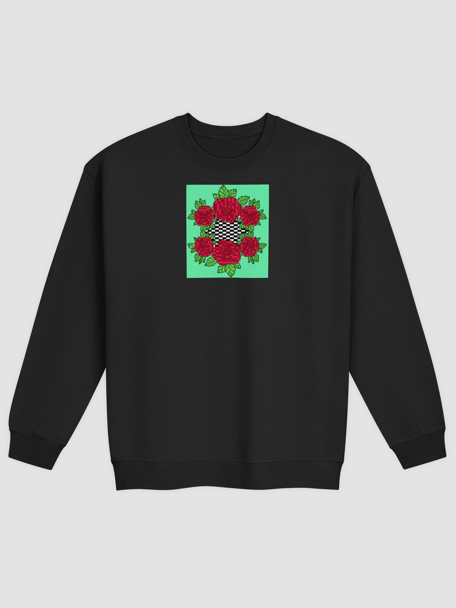 Crewneck Sweatshirt (Rose-Green) product image (4)