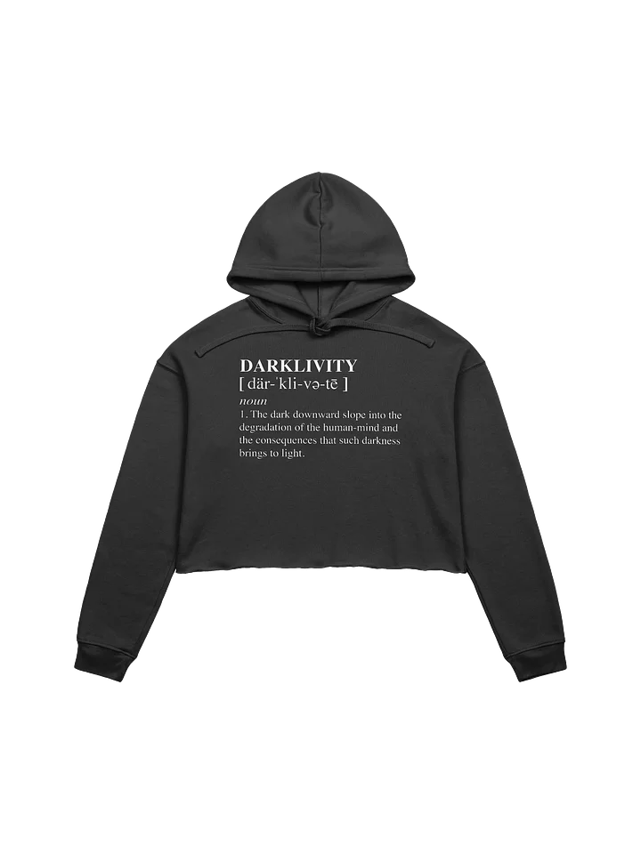 DARKLIVITY Definition Crop Hoodie product image (5)