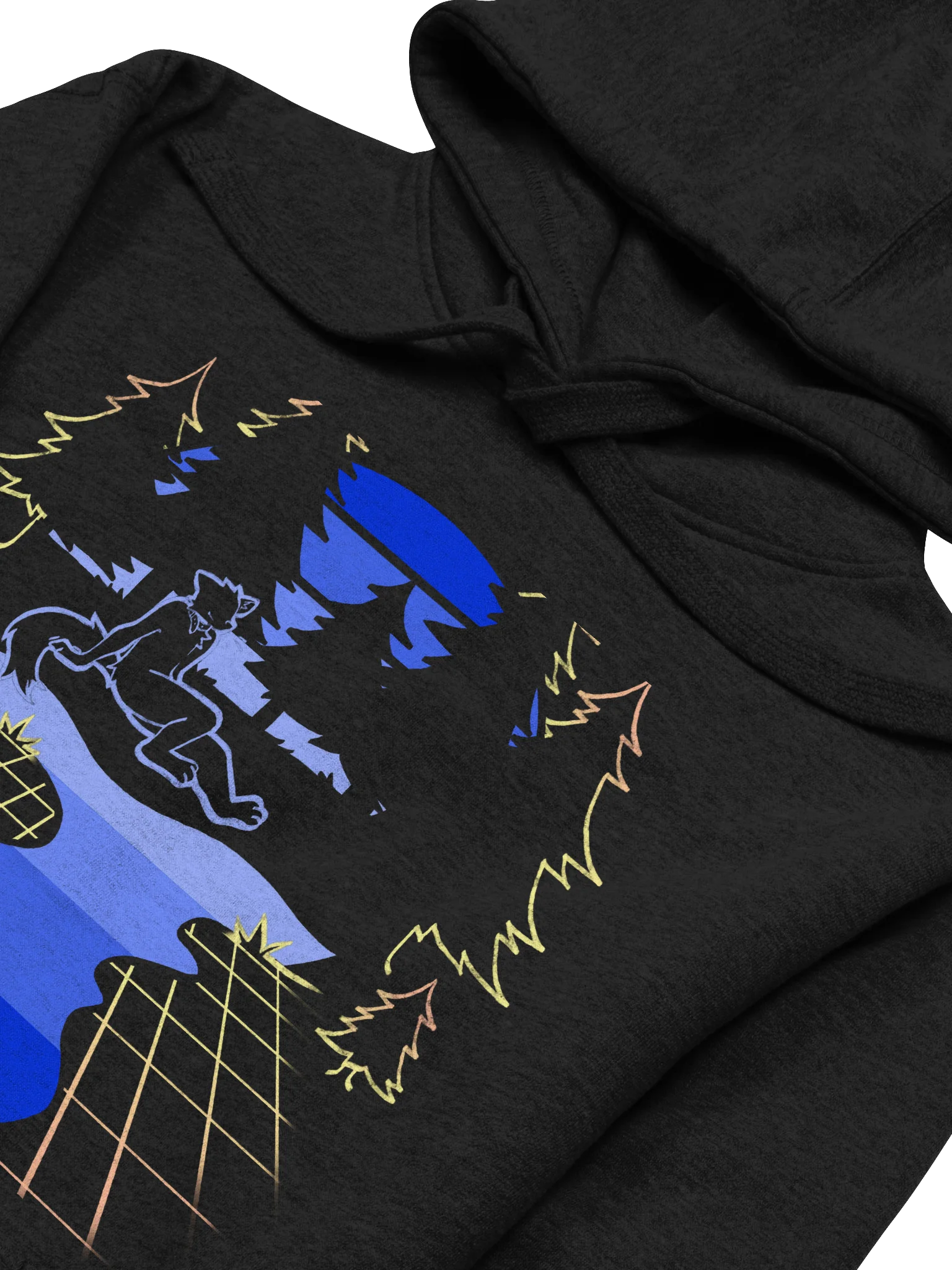 Vapourwave Skyks hoodie (dark edition) product image (3)