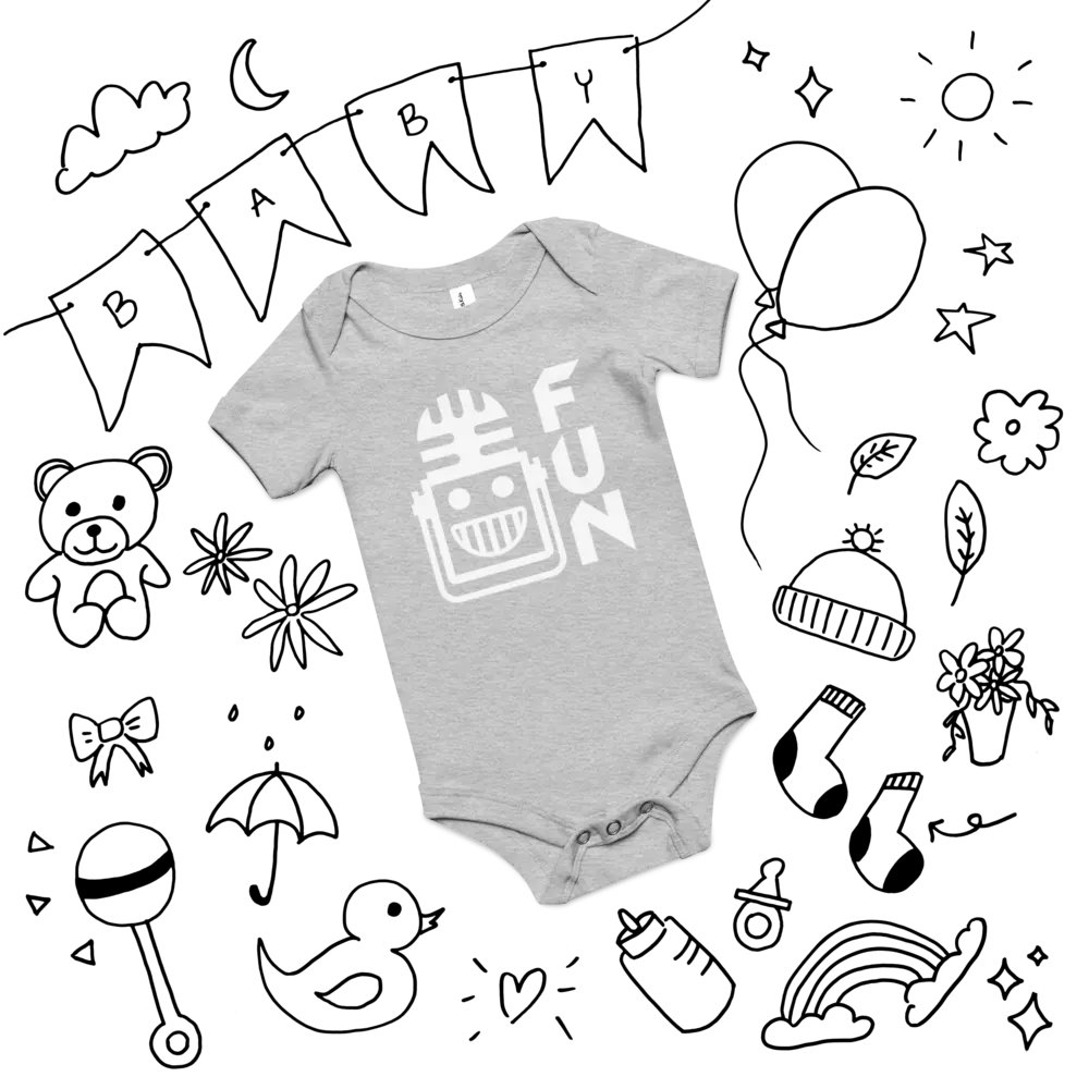 FUN Logo Baby One Piece product image (12)