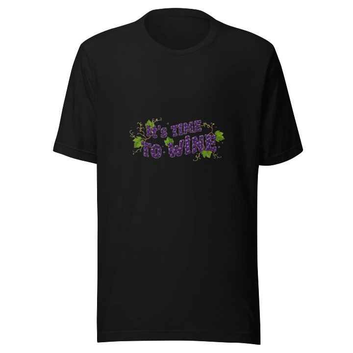 Time to Wine - Grapevine Elegance Unisex T-Shirt product image (1)