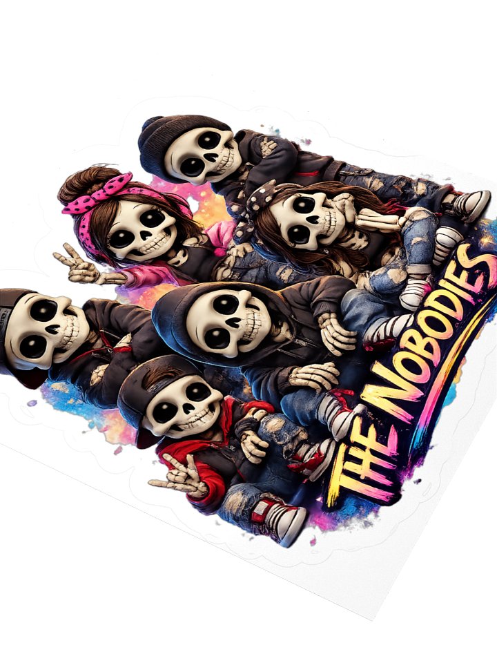 ''The Nobodies'' Kiss Cut Stickers product image (2)