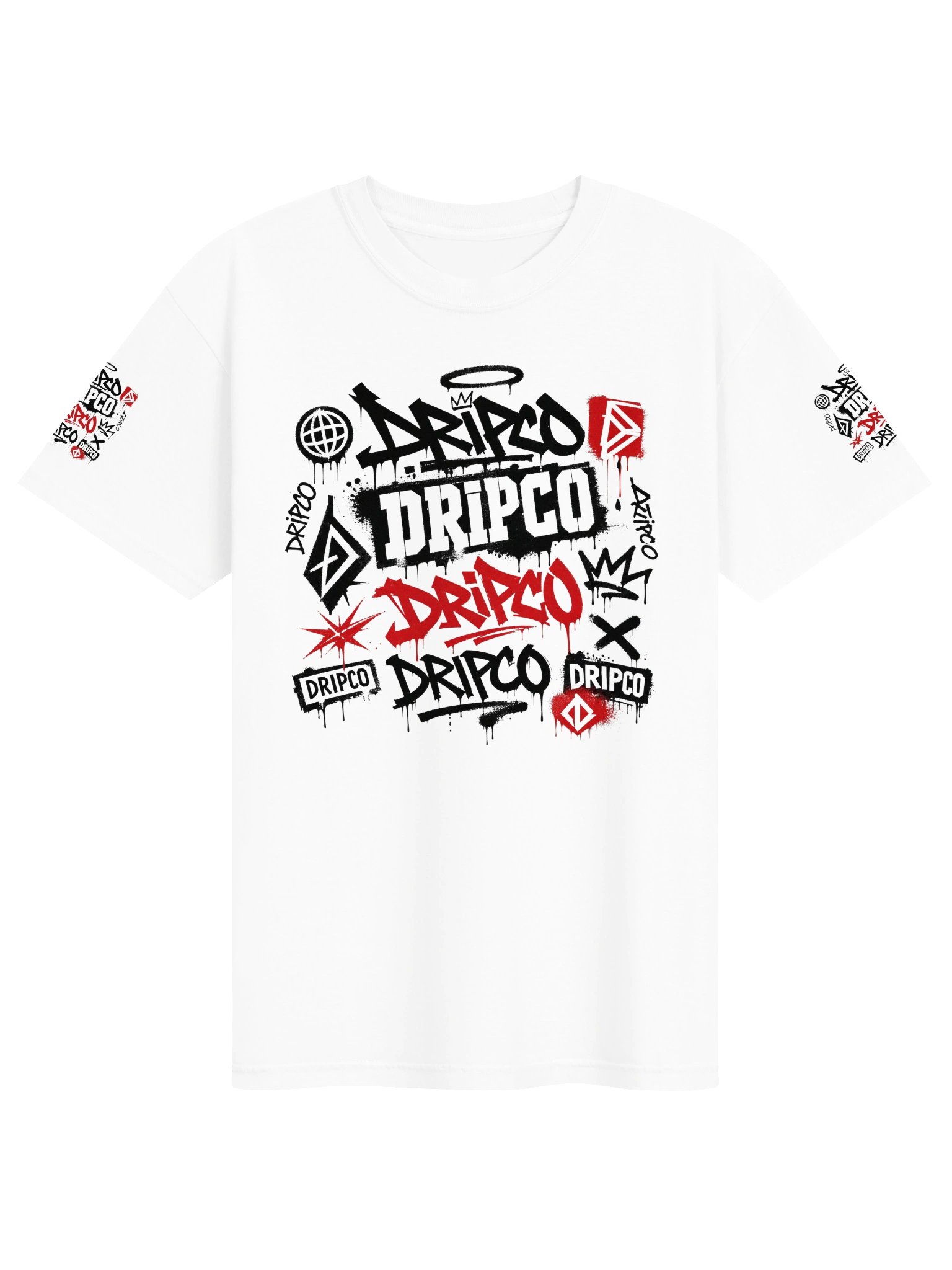 DRIPCO Graffiti Logo Collage Tee product image (1)