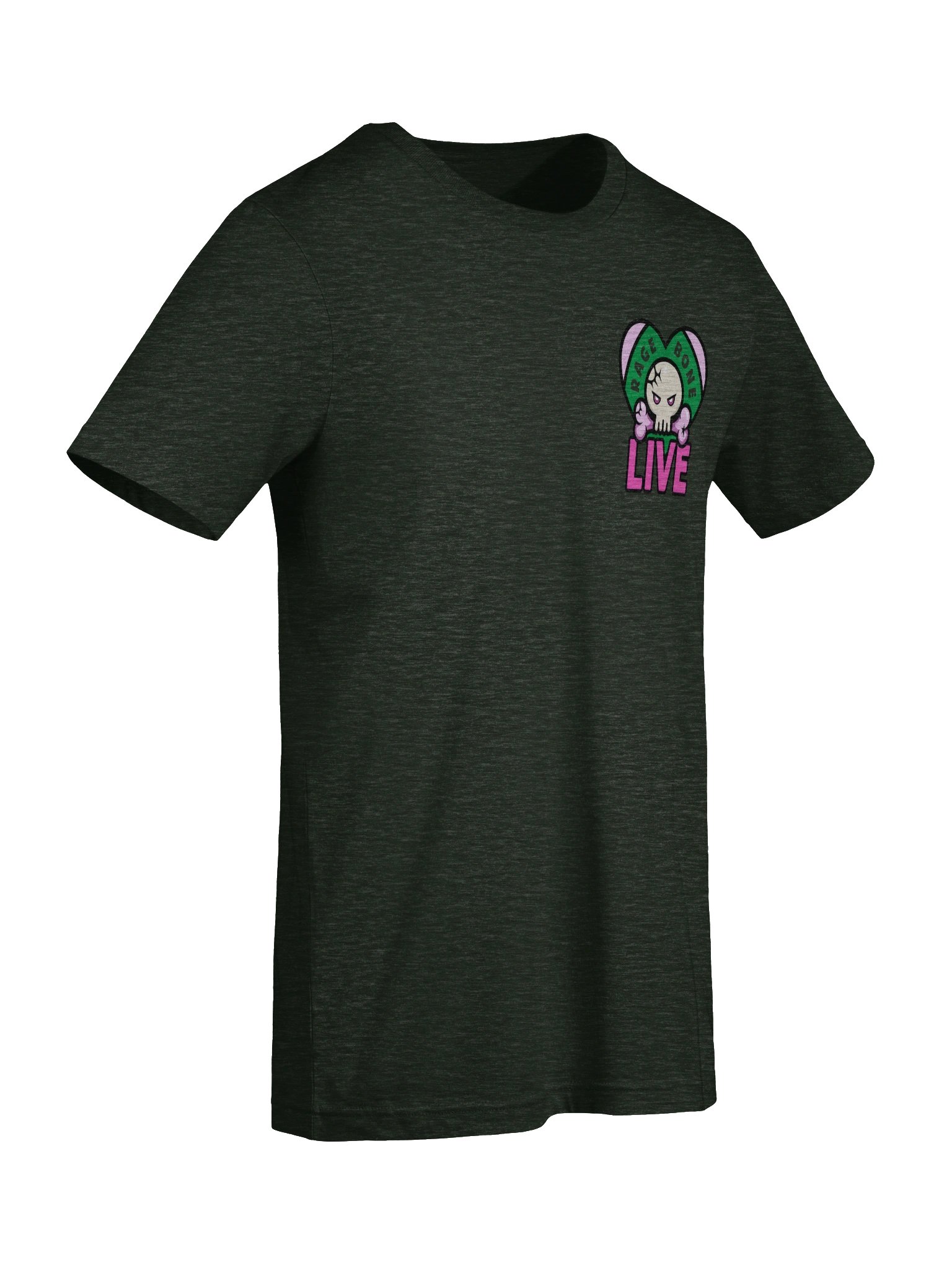 Rage Bone Live Skull T-Shirt product image (95)