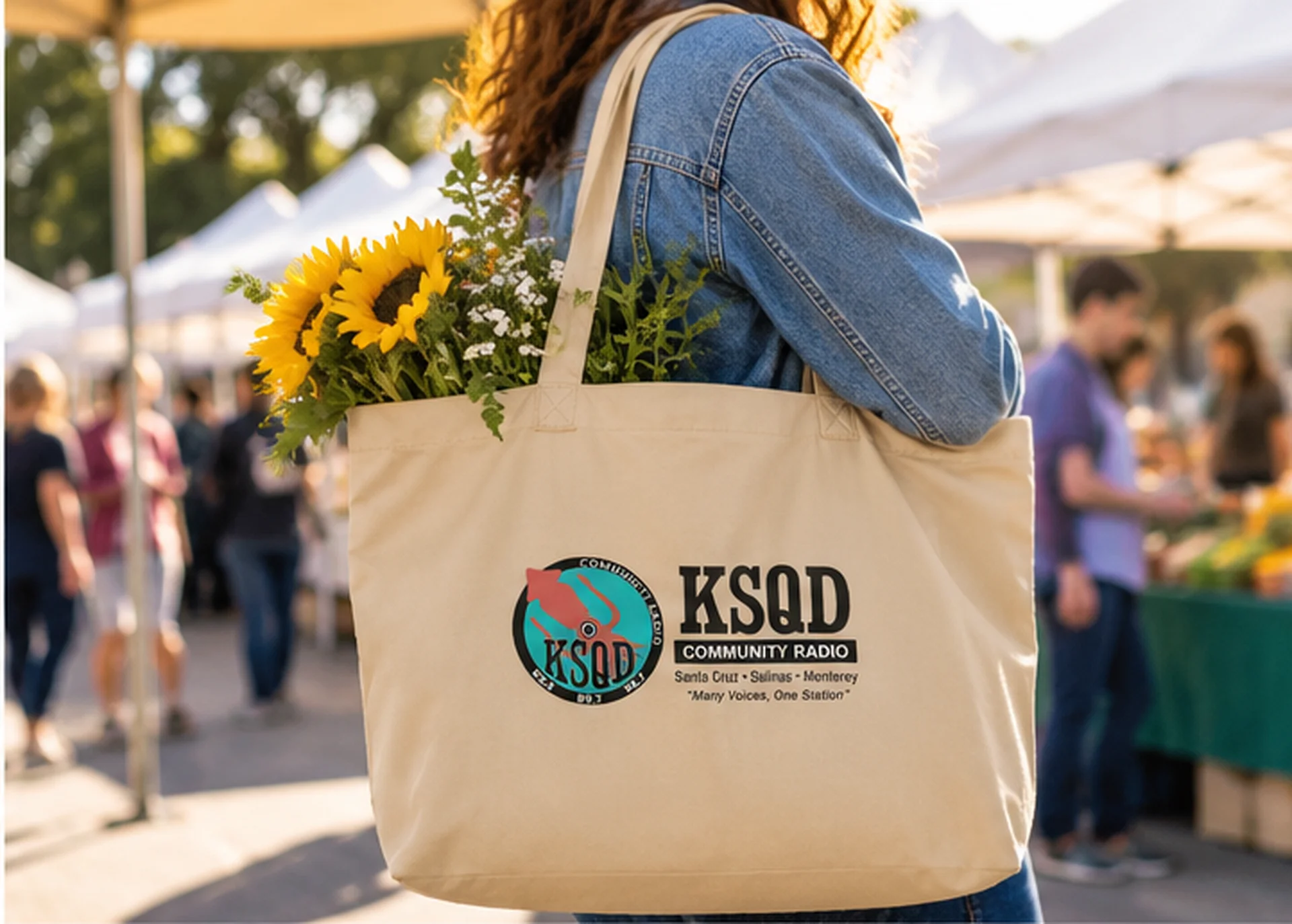 KSQD 2026 Winning Design – Squid & Ocean Organic Cotton Tote product image (7)