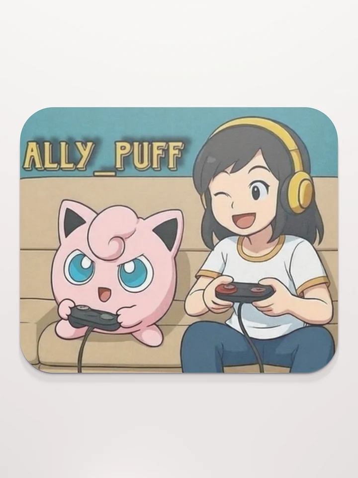 Ally_Puff w/ J-Puff Classic Mouse Pad product image (2)