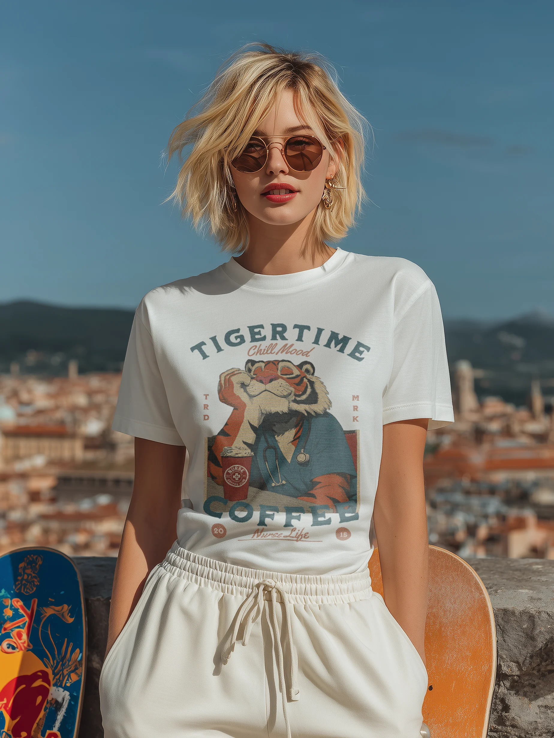 Nurse Life Tiger T Shirt,tigertime product image (1)