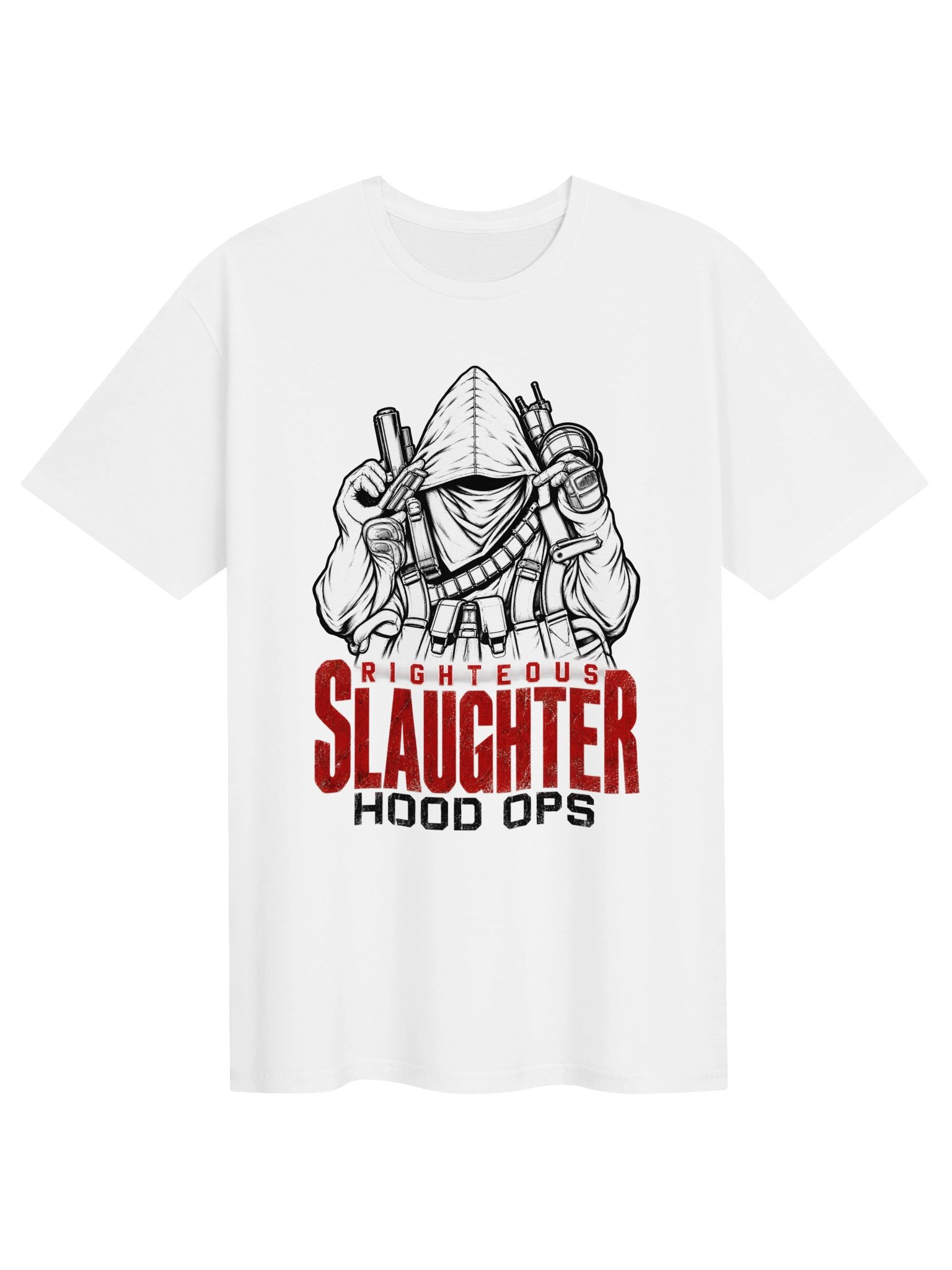Righteous Slaughter Hood Ops T-Shirt from GTA VI - Regular Fit product image (1)