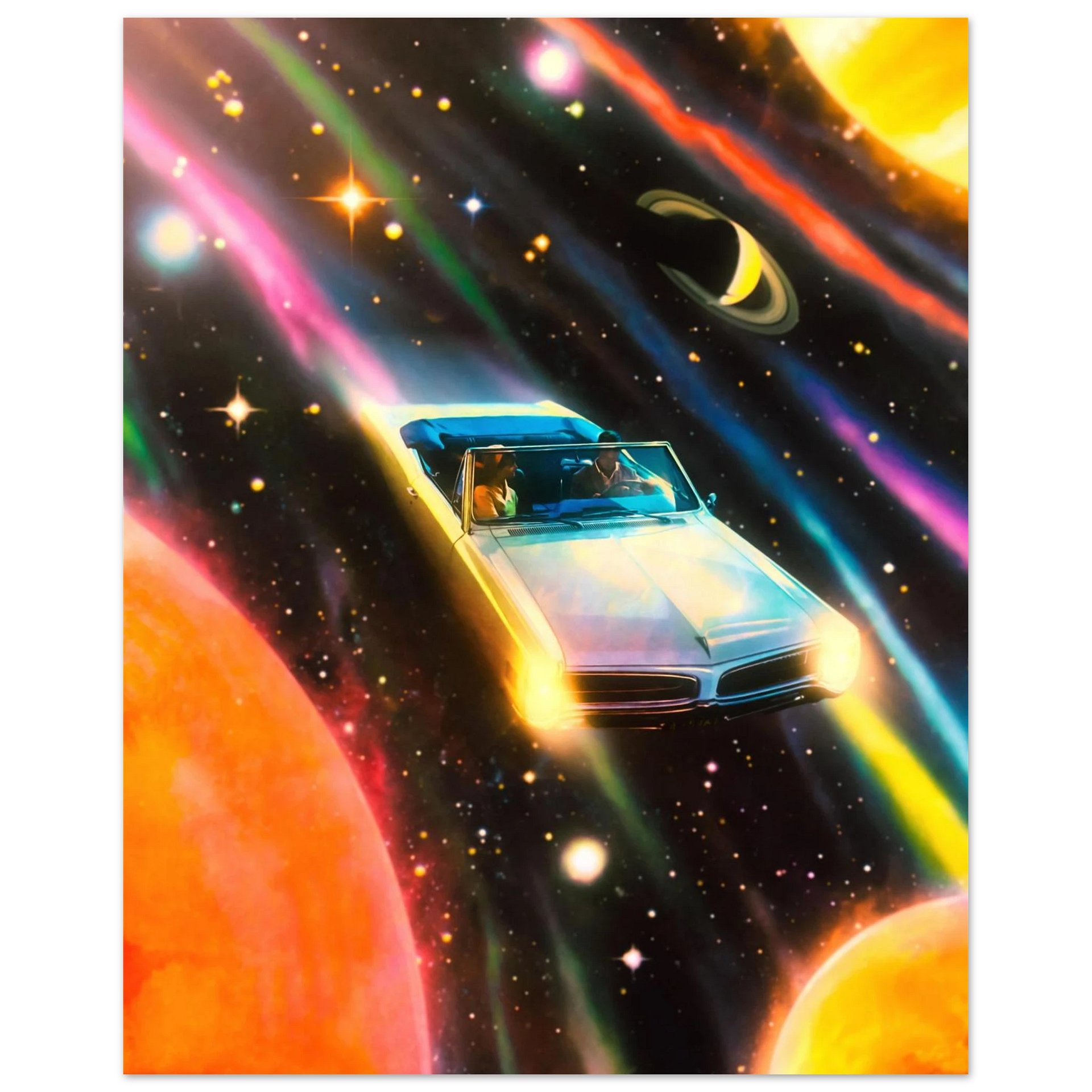Space Rainbow Adventure Wall Art product image (1)