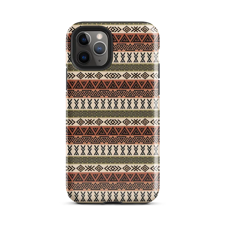 Boho Tribal Aztec Geometry iPhone Tough Case product image (57)