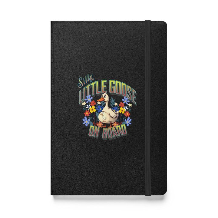 Silly Little Goose On Board Hardcover Notebook product image (1)