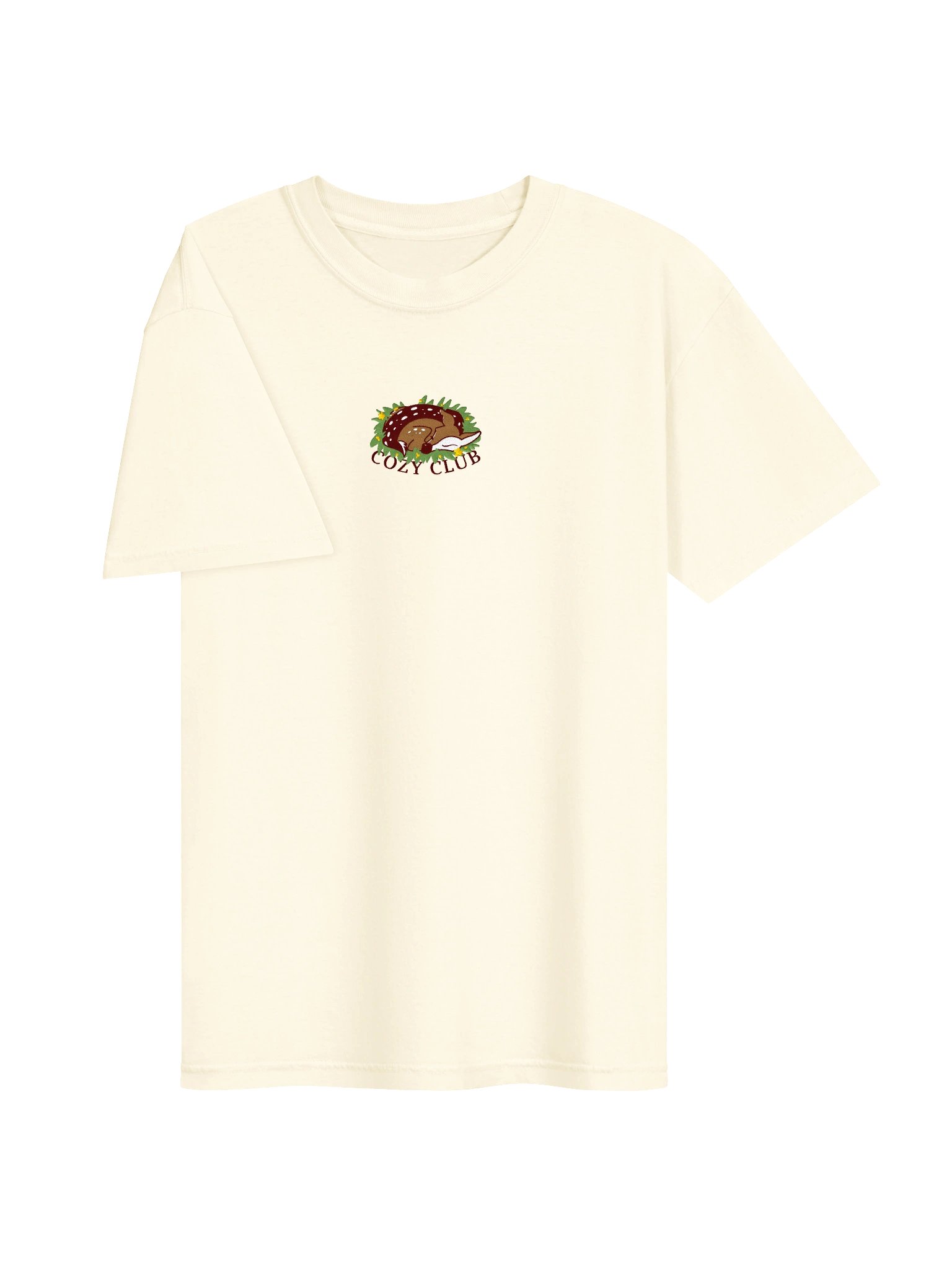 "Cozy Club" Embroidered T-Shirt product image (11)