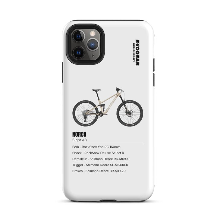White Norco Sight A3 2023 iPhone Case product image (51)