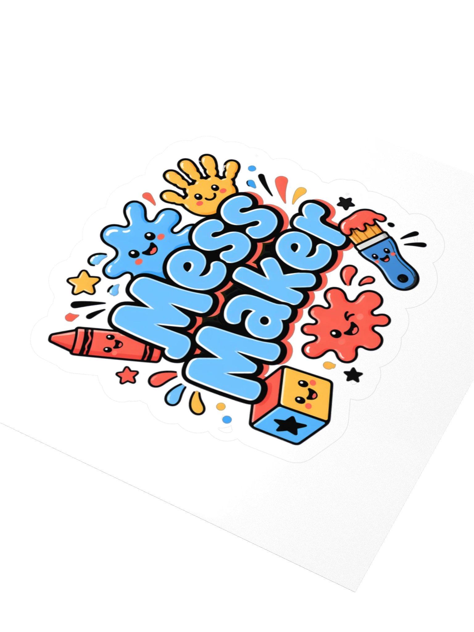 Mess Maker Sticker product image (3)
