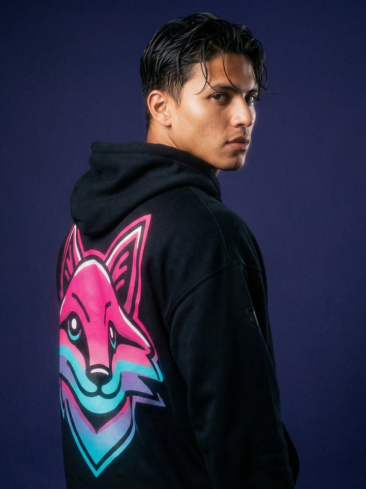 Pete Fox Hoodie (Black) product image (2)