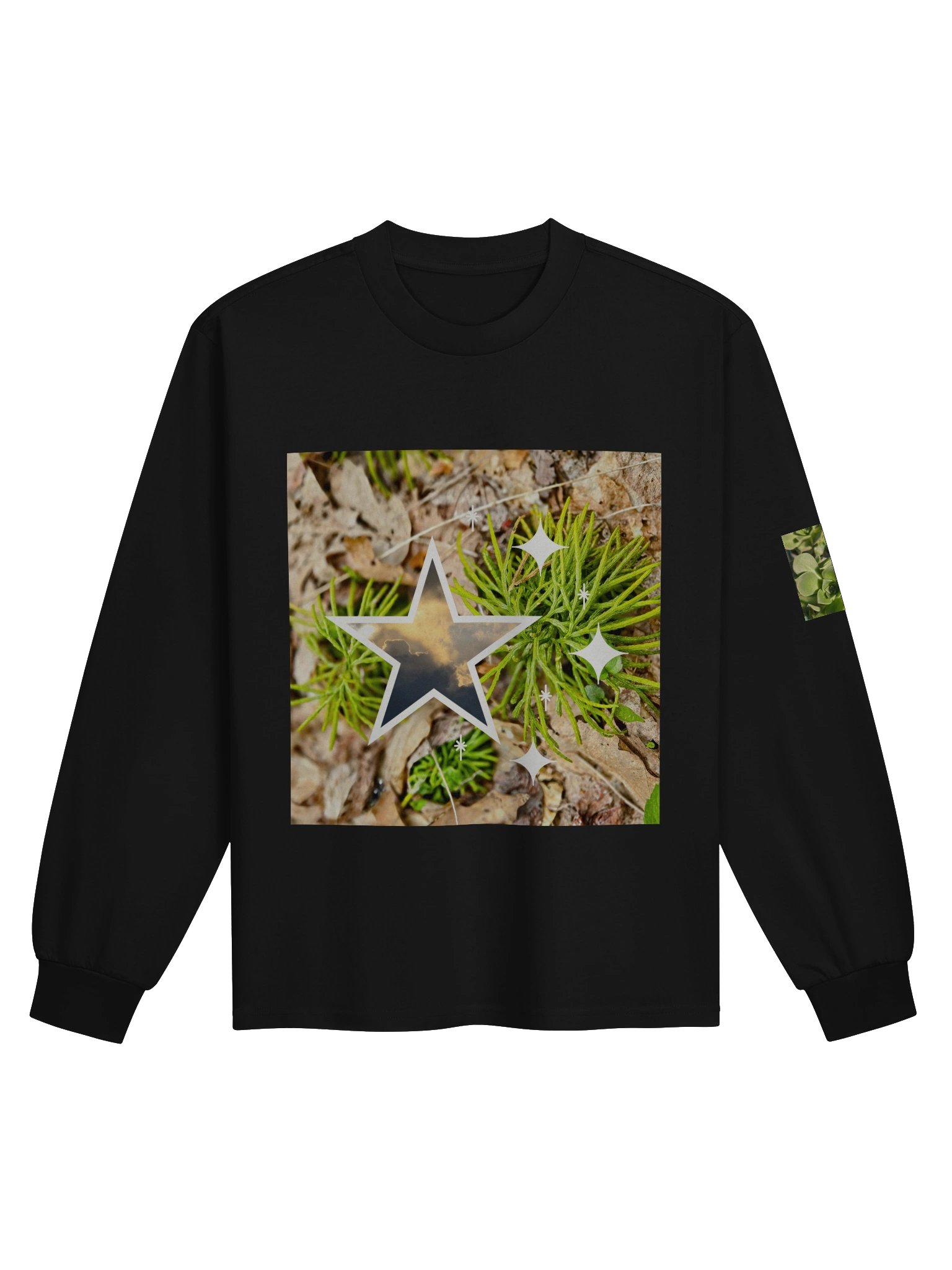 Succulent Serenity Long Sleeve Shirt product image (1)