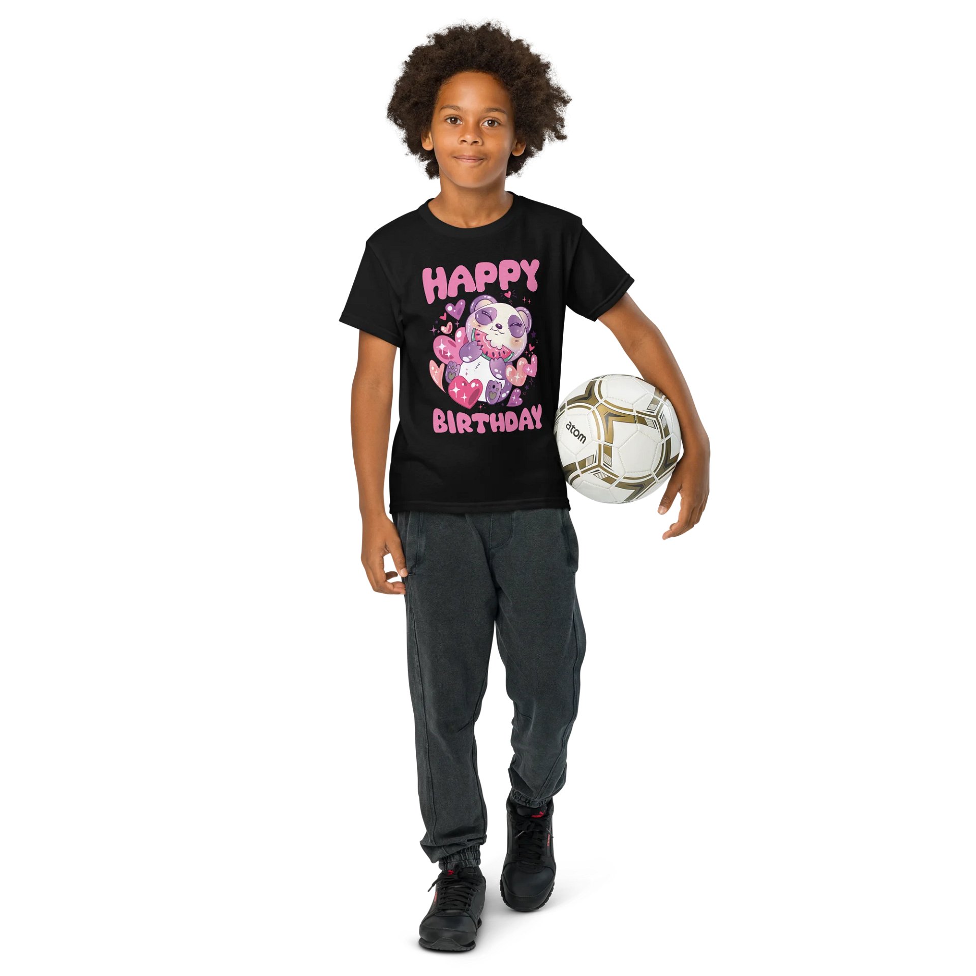 Happy Birthday (Panda Love) T-Shirt For Kids product image (8)