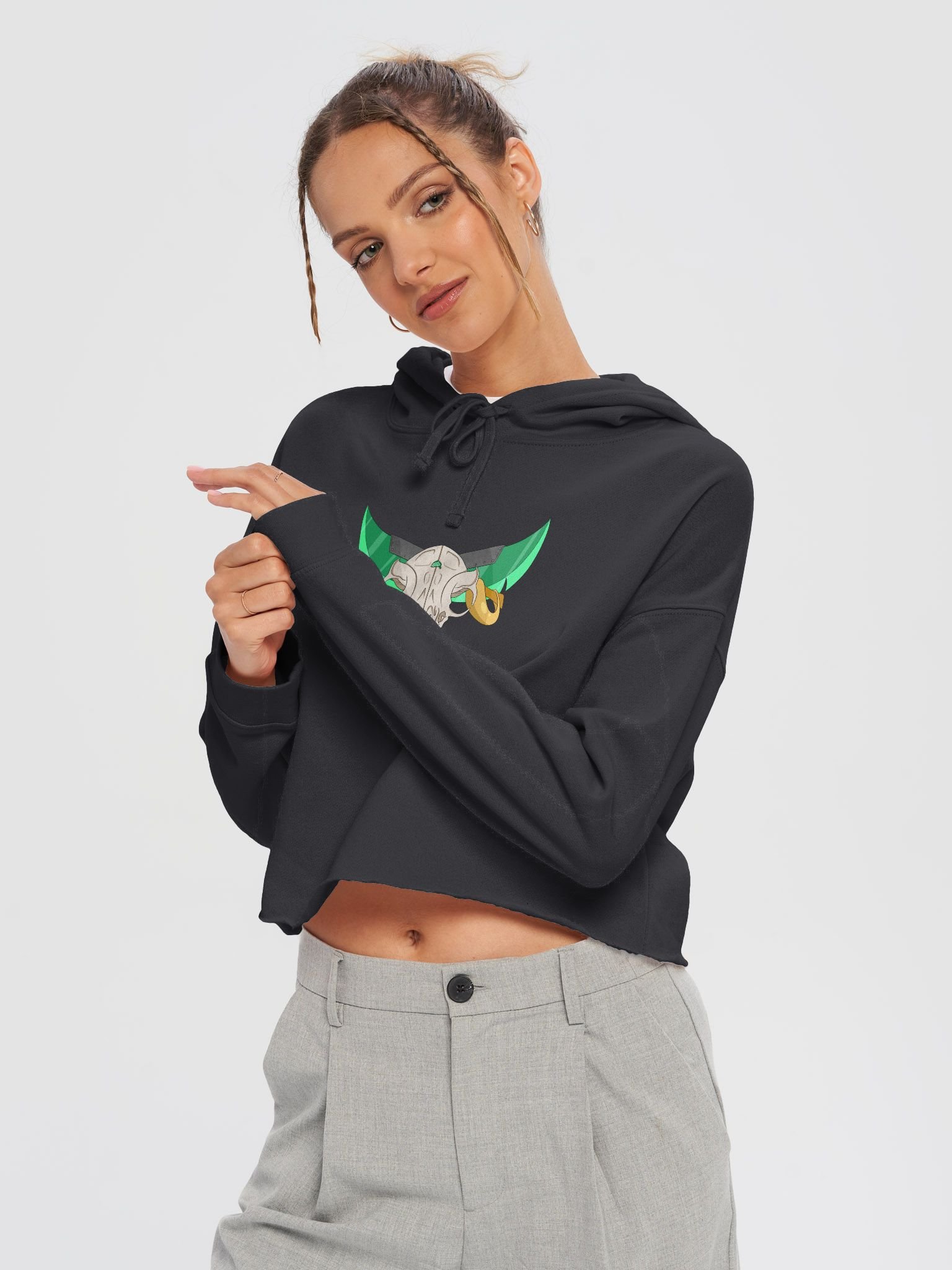 A Rogues Pride - Crop Hoodie product image (2)
