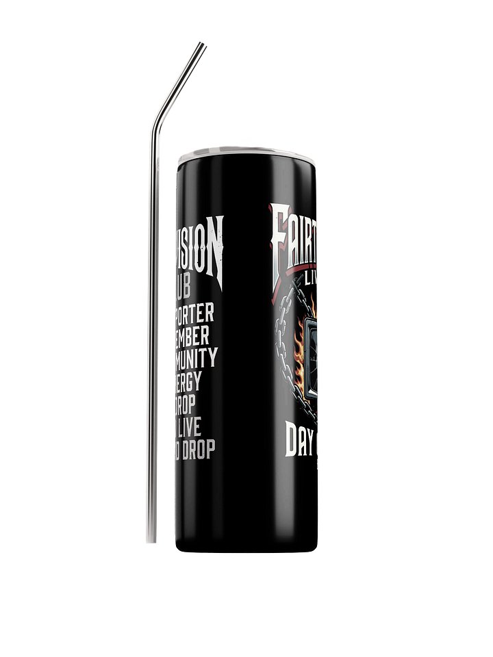 Fairtelevision Live Club Stainless Steel Tumbler product image (1)