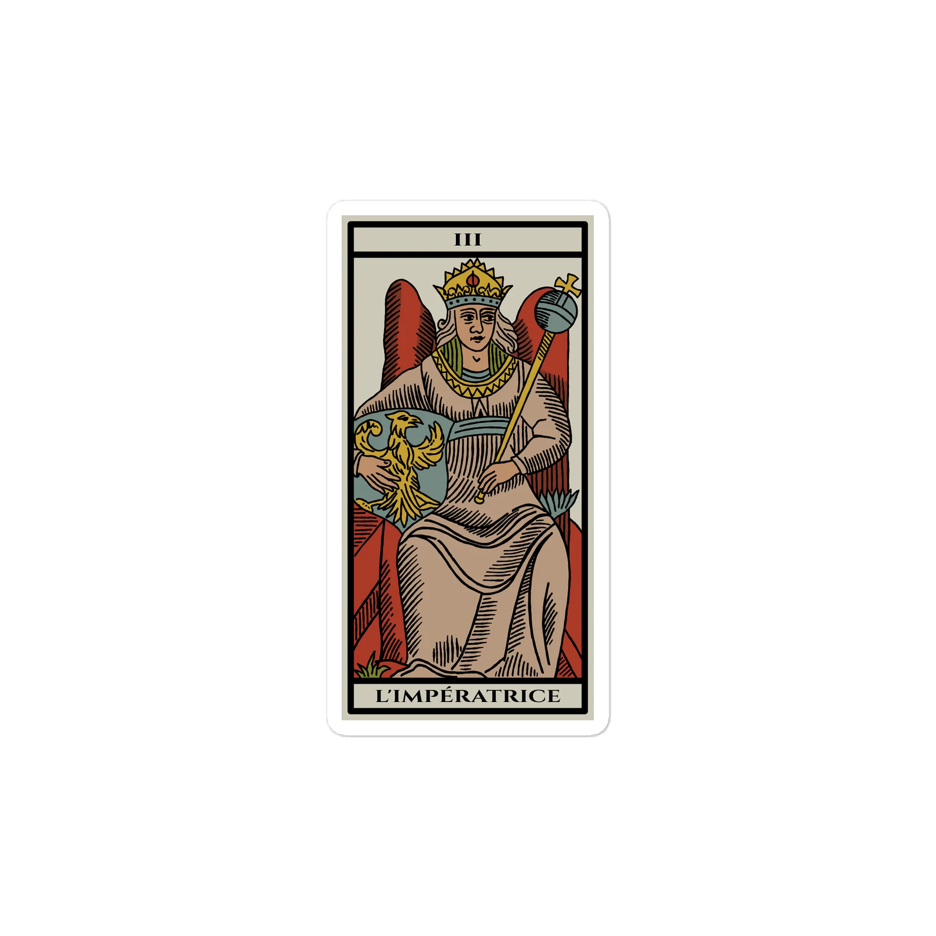 L'Impératrice (The Empress) - Sticker product image (1)
