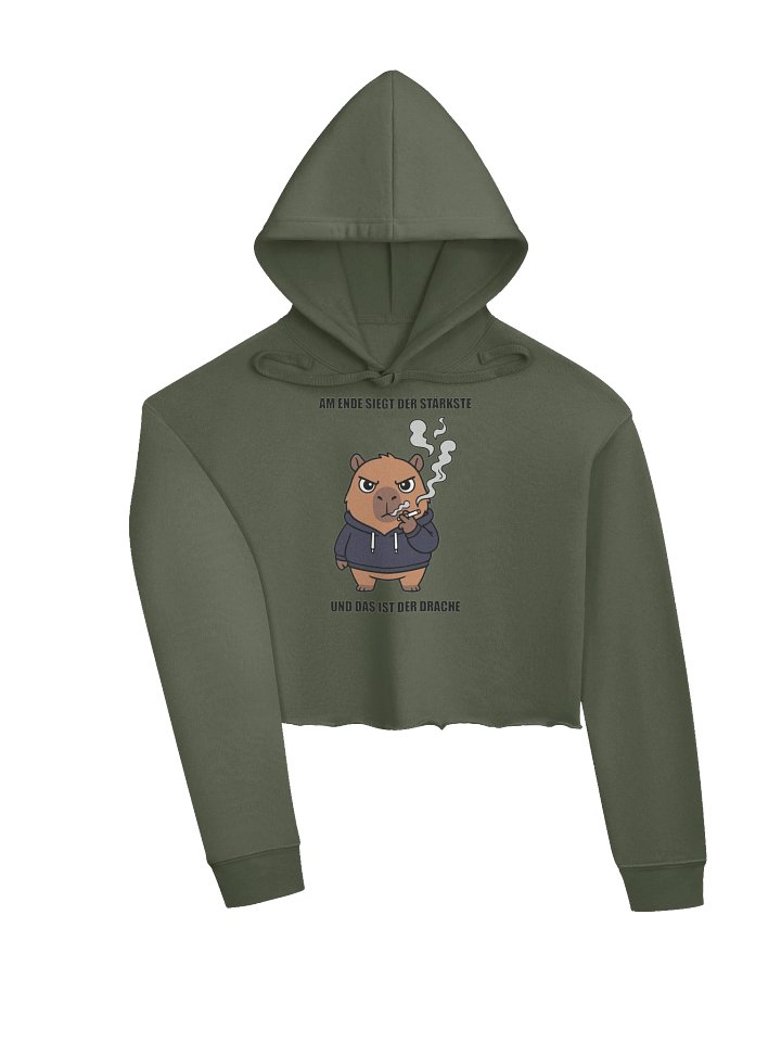 Bella+Canvas Women's Fleece Crop Hoodie product image (6)