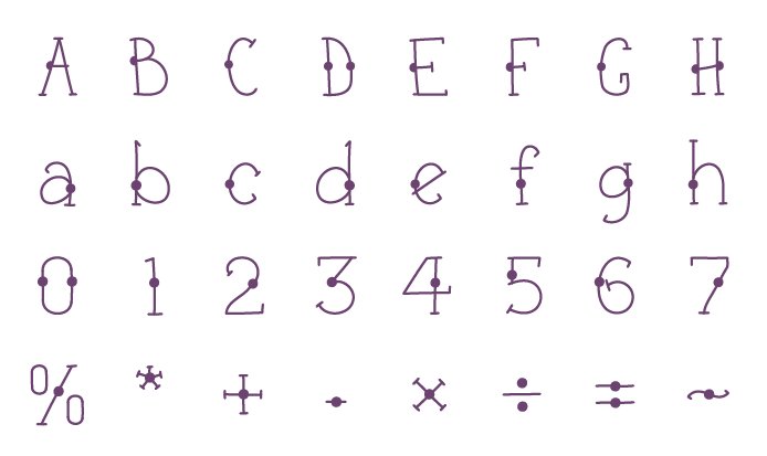 Dot Font product image (2)