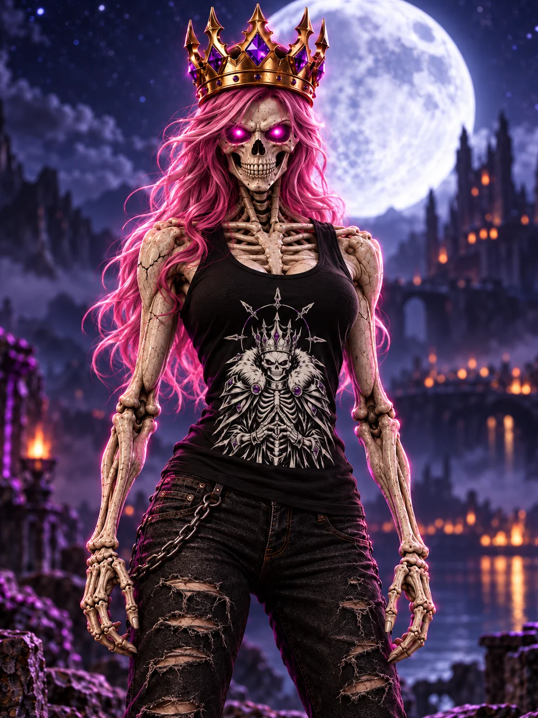 Undead Halo King Tank product image (3)