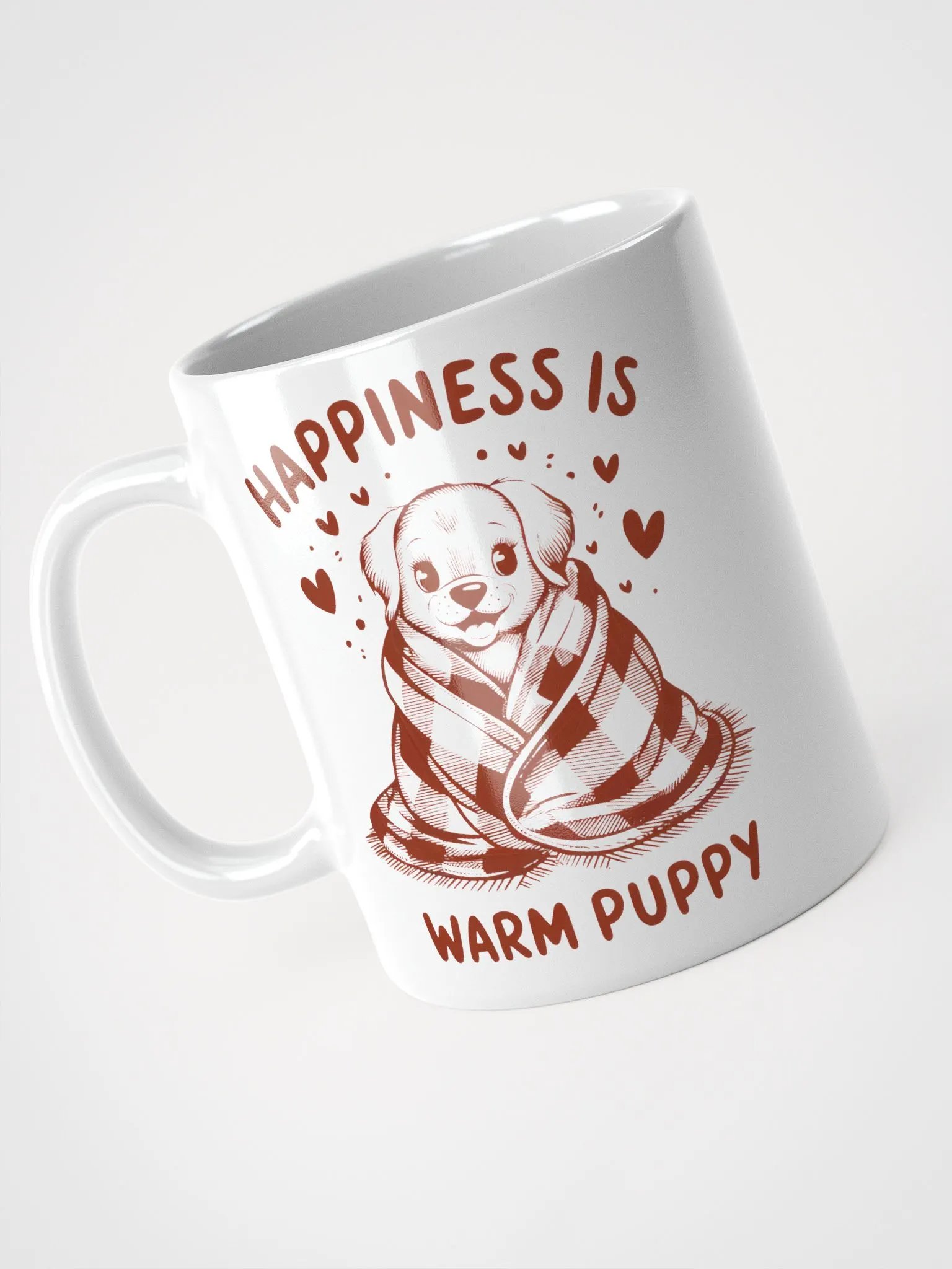 Warm Puppy is Happiness Mug product image (3)