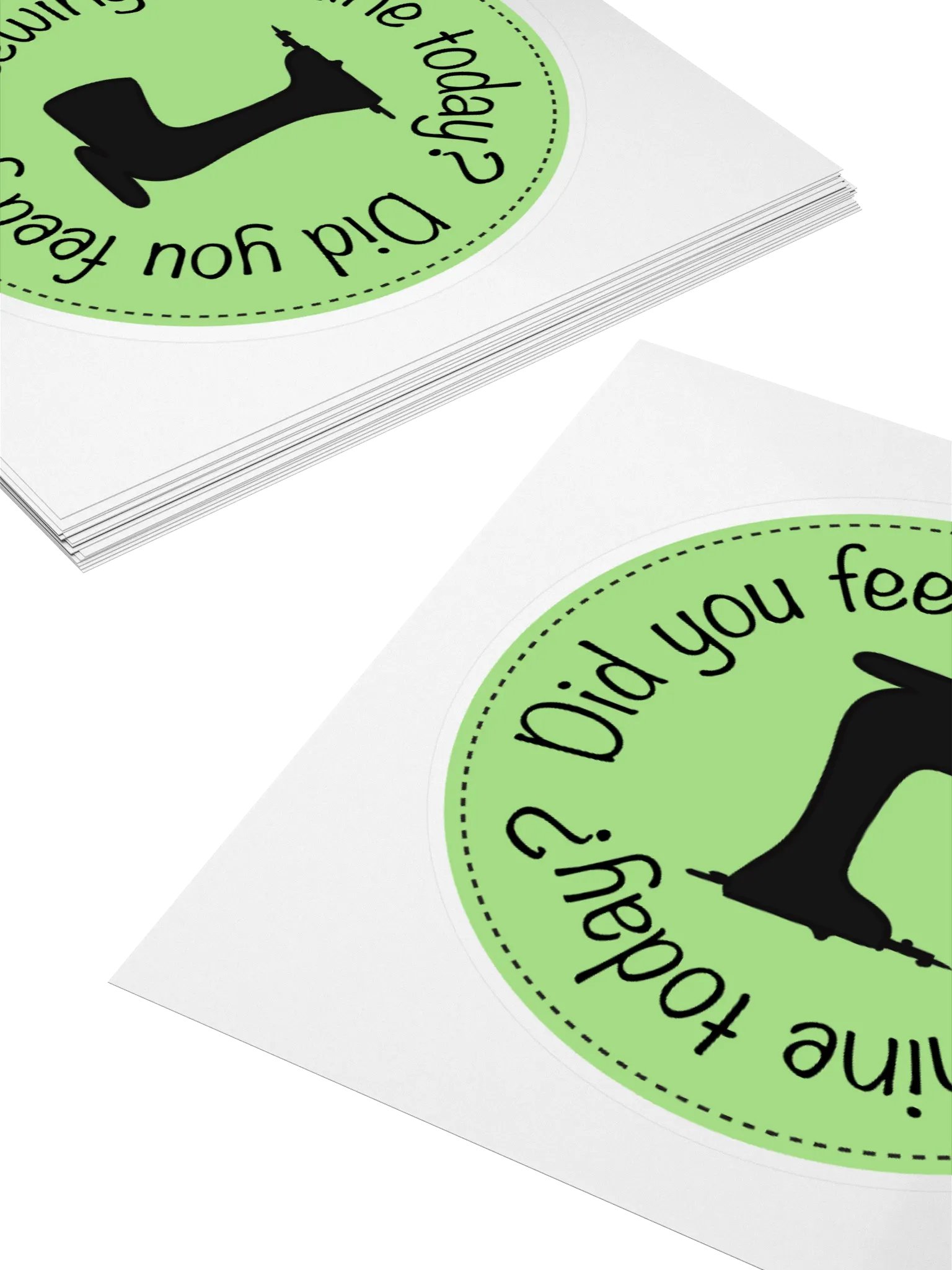 Did you sew today? Sticker product image (12)