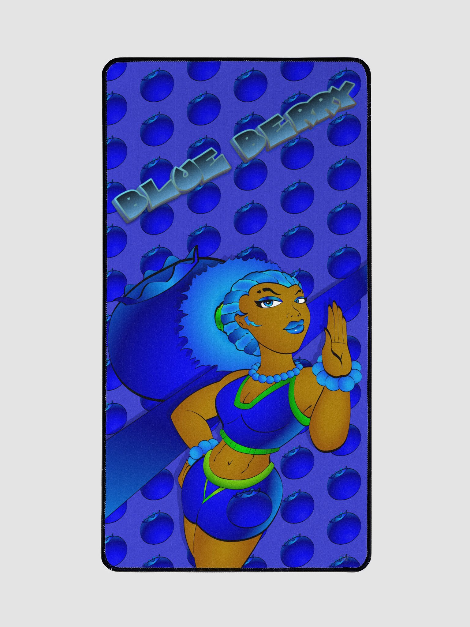 Blue Berry Desk Mat product image (1)