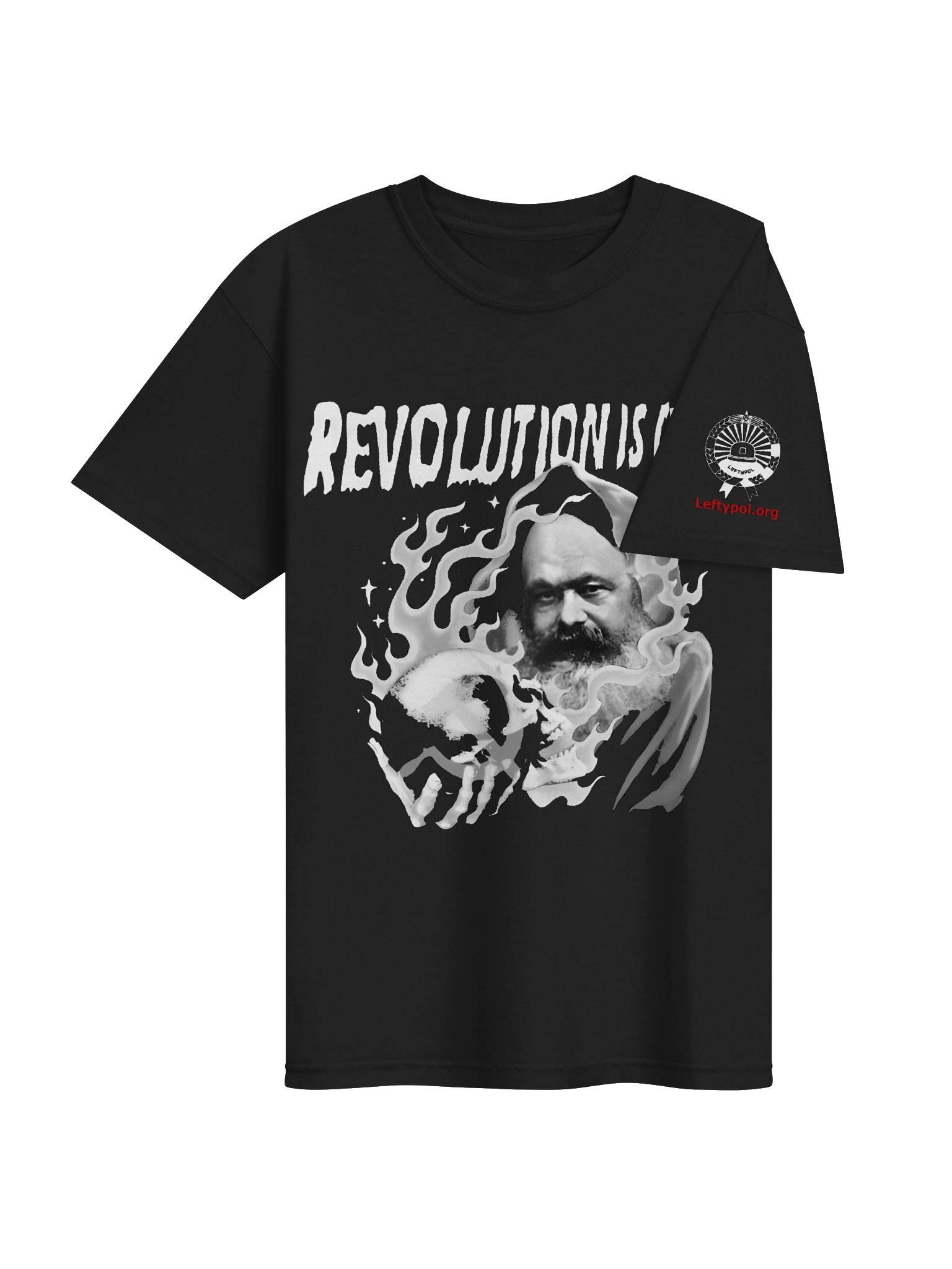 Marx — “Revolution Is Certain” T-Shirt product image (4)