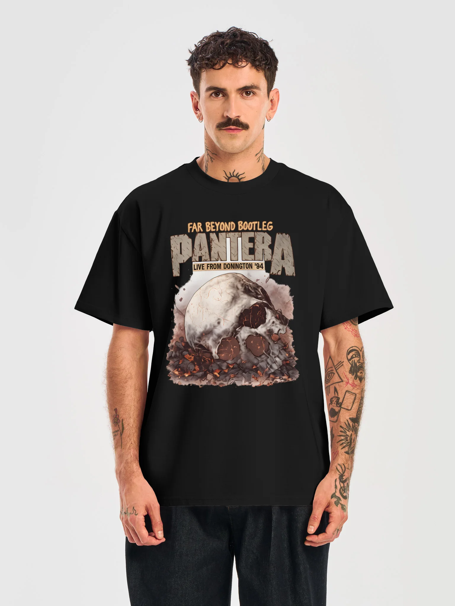 Far Beyond Bootleg Pantera Skull Tee product image (15)