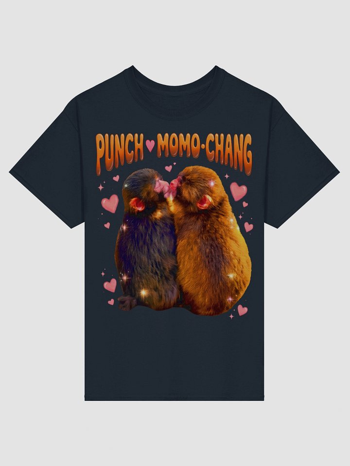 Punch The Monkey Girlfriend Momo Chan Bootleg Shirt product image (1)