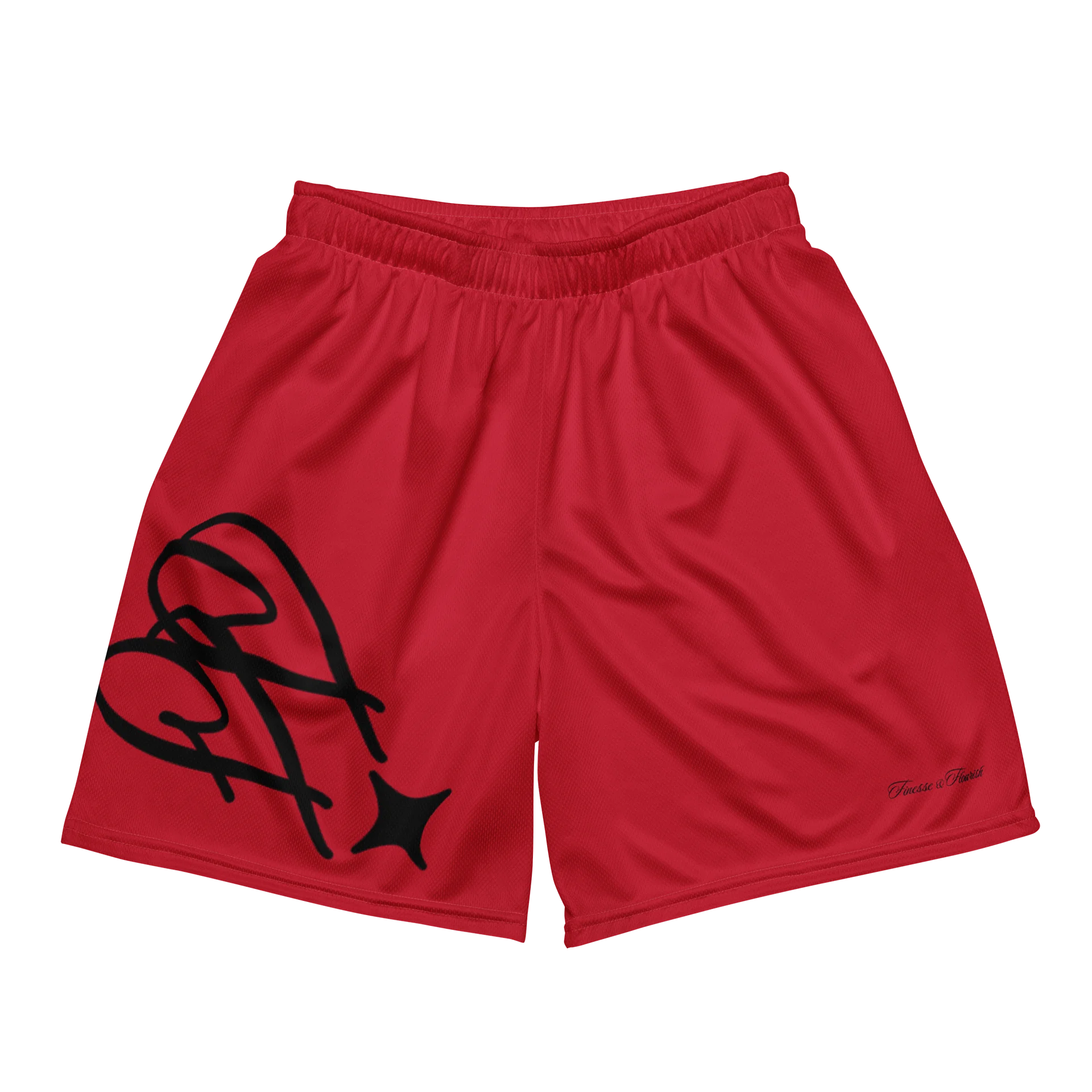 F&F Mesh Shorts (RED) product image (2)