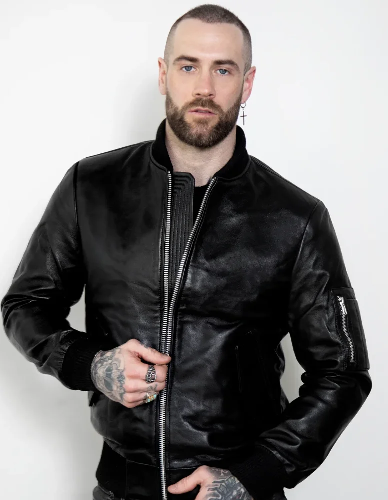 Luca Leather Bomber [MENS] product image (8)