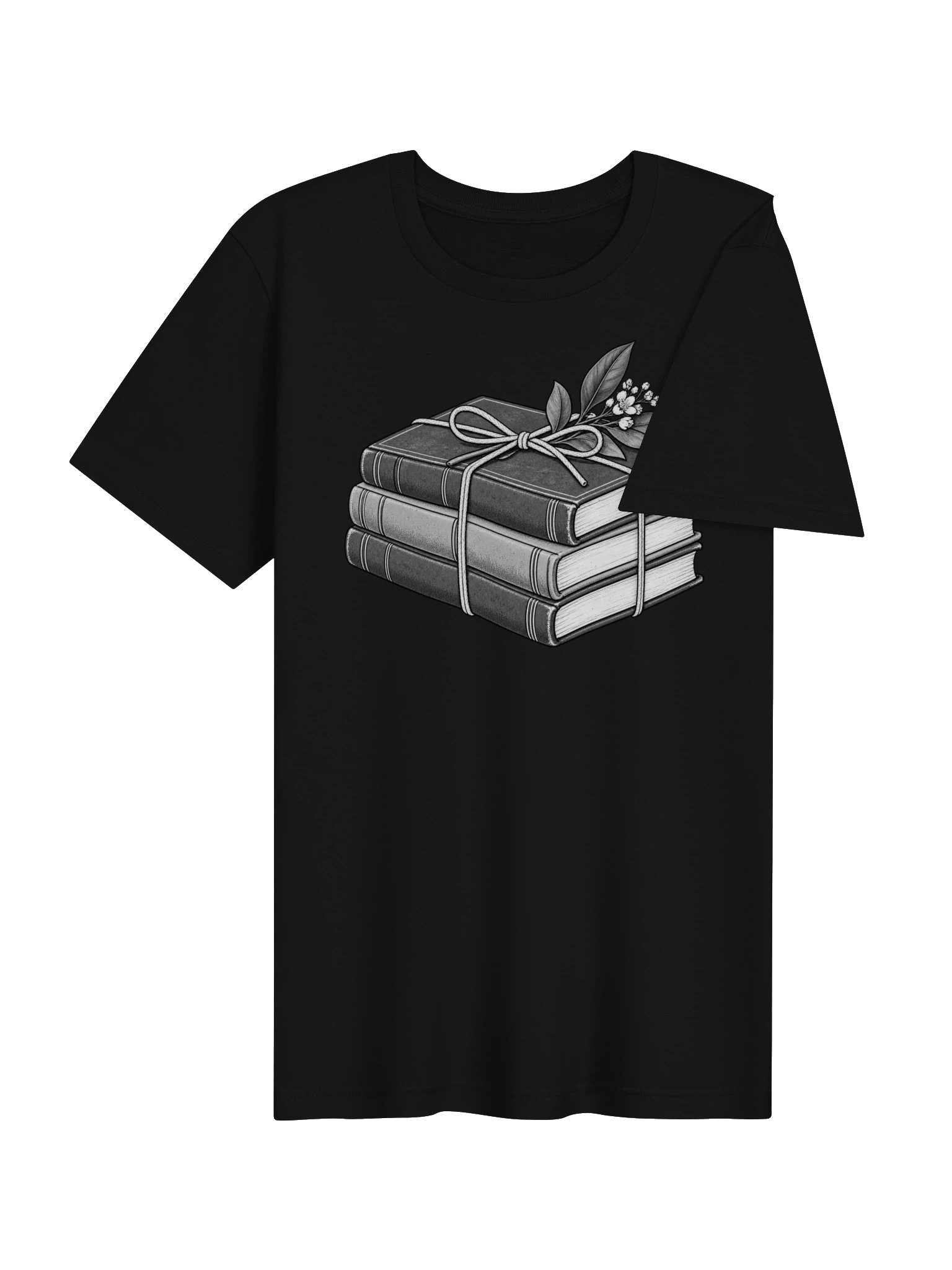 Collected Chapters Black and White T-Shirt product image (3)