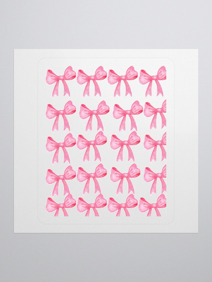 Symphony of Pink Bows Stickers product image (2)