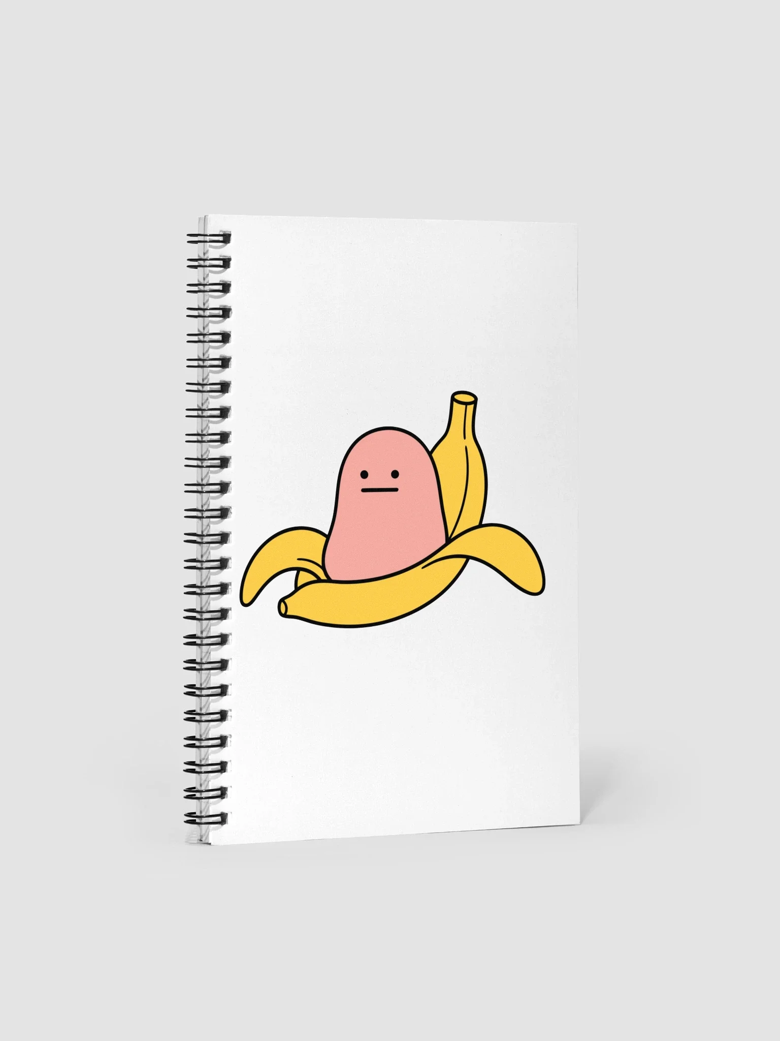 Banana Meat Spiral Notebook