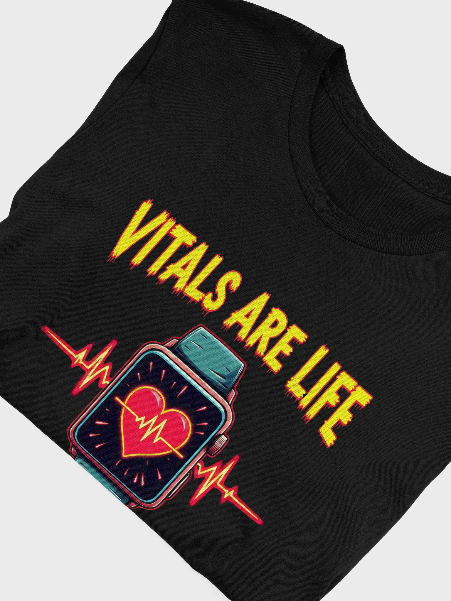 Life Vitals Smartwatch T-shirt product image (46)