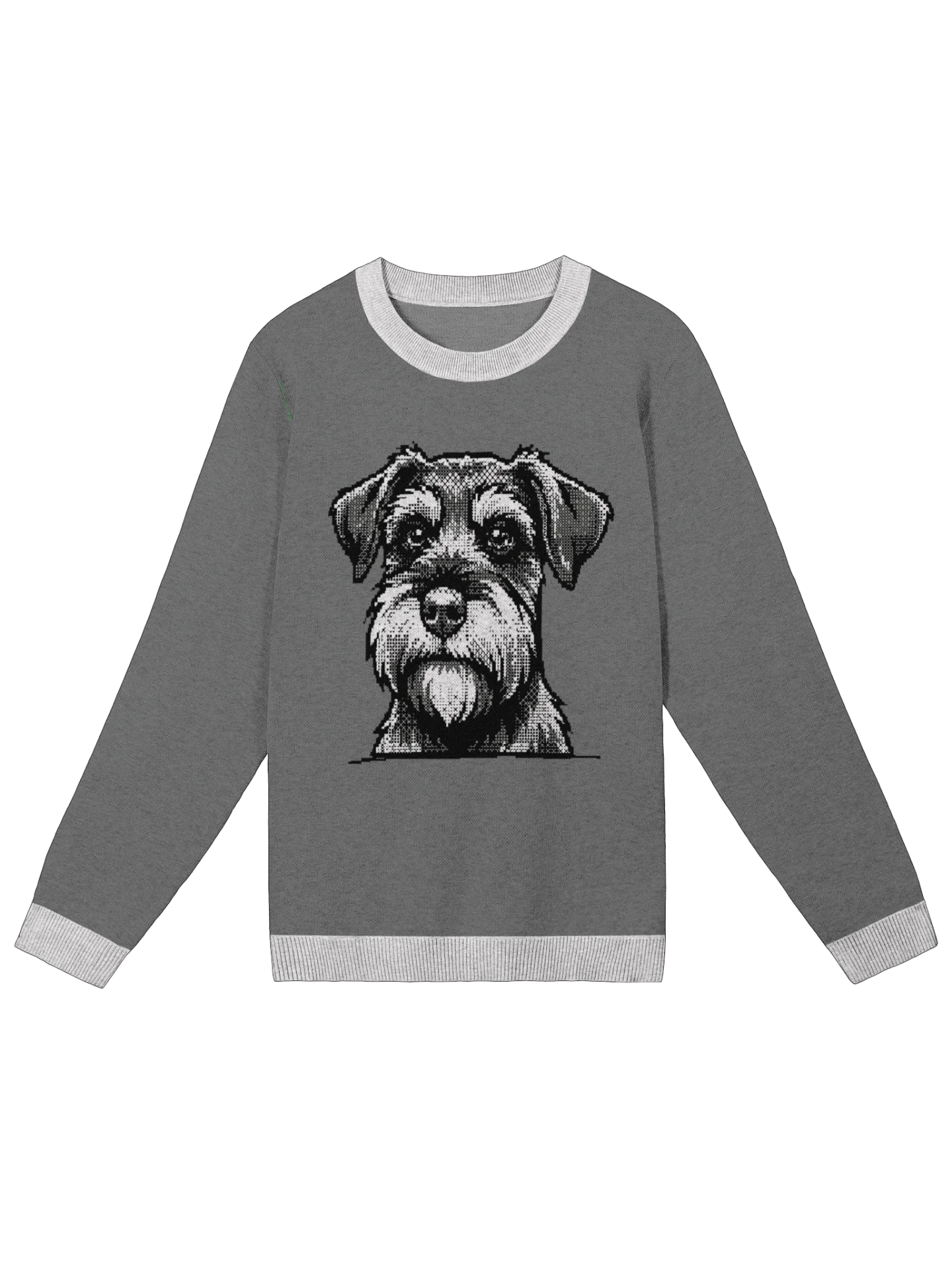 Custom Jacquard Knitted Pet Portrait Sweater product image (18)
