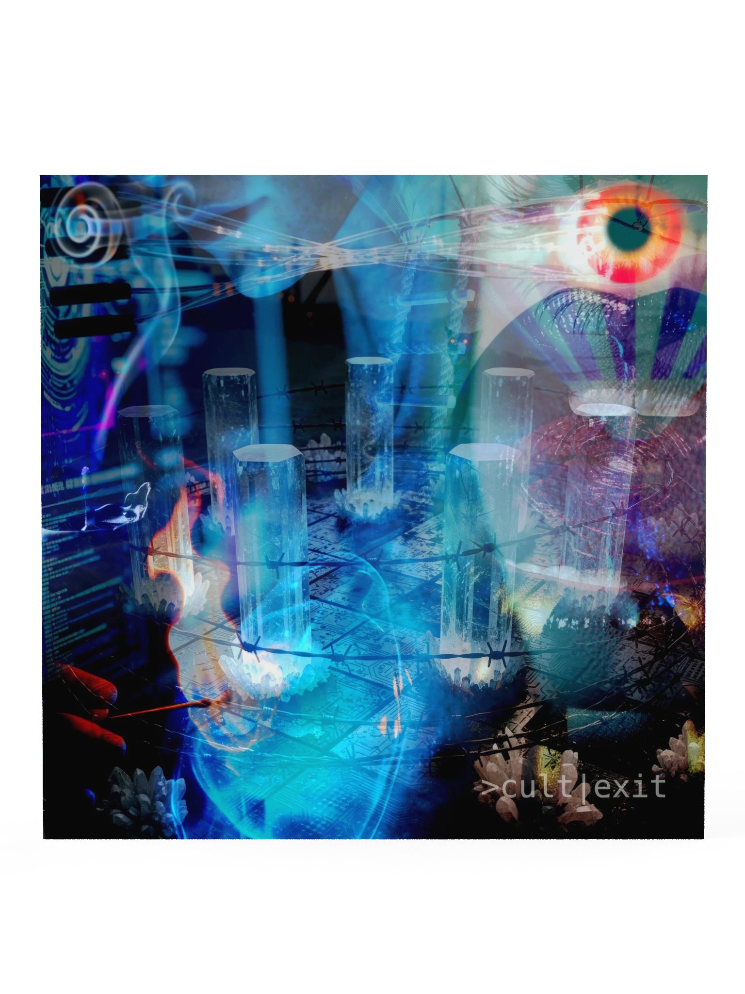 Kizatazik Silicon Prison Cult Exit Art Print No.202 product image (5)
