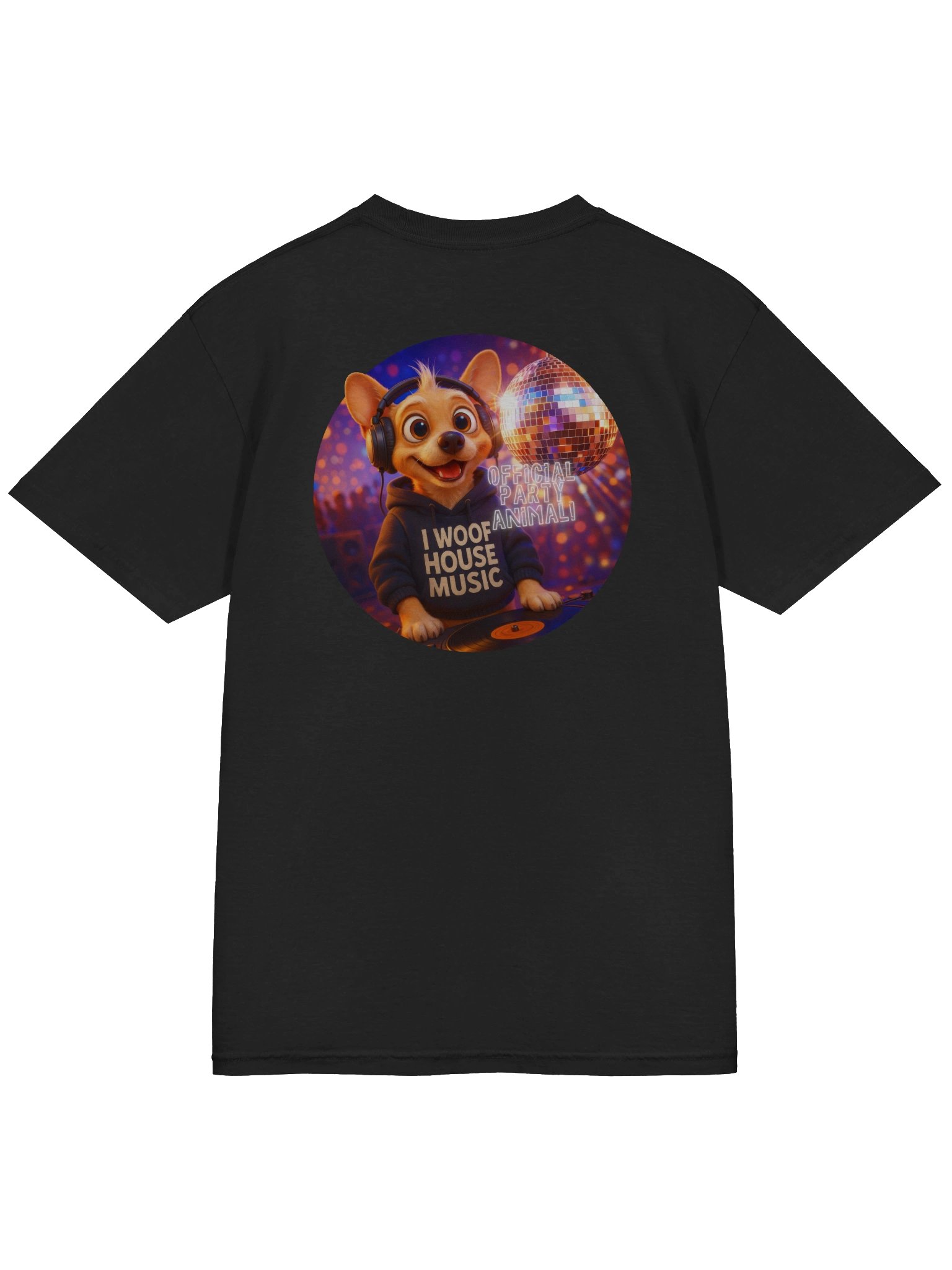 Woof House Music Tee product image (4)