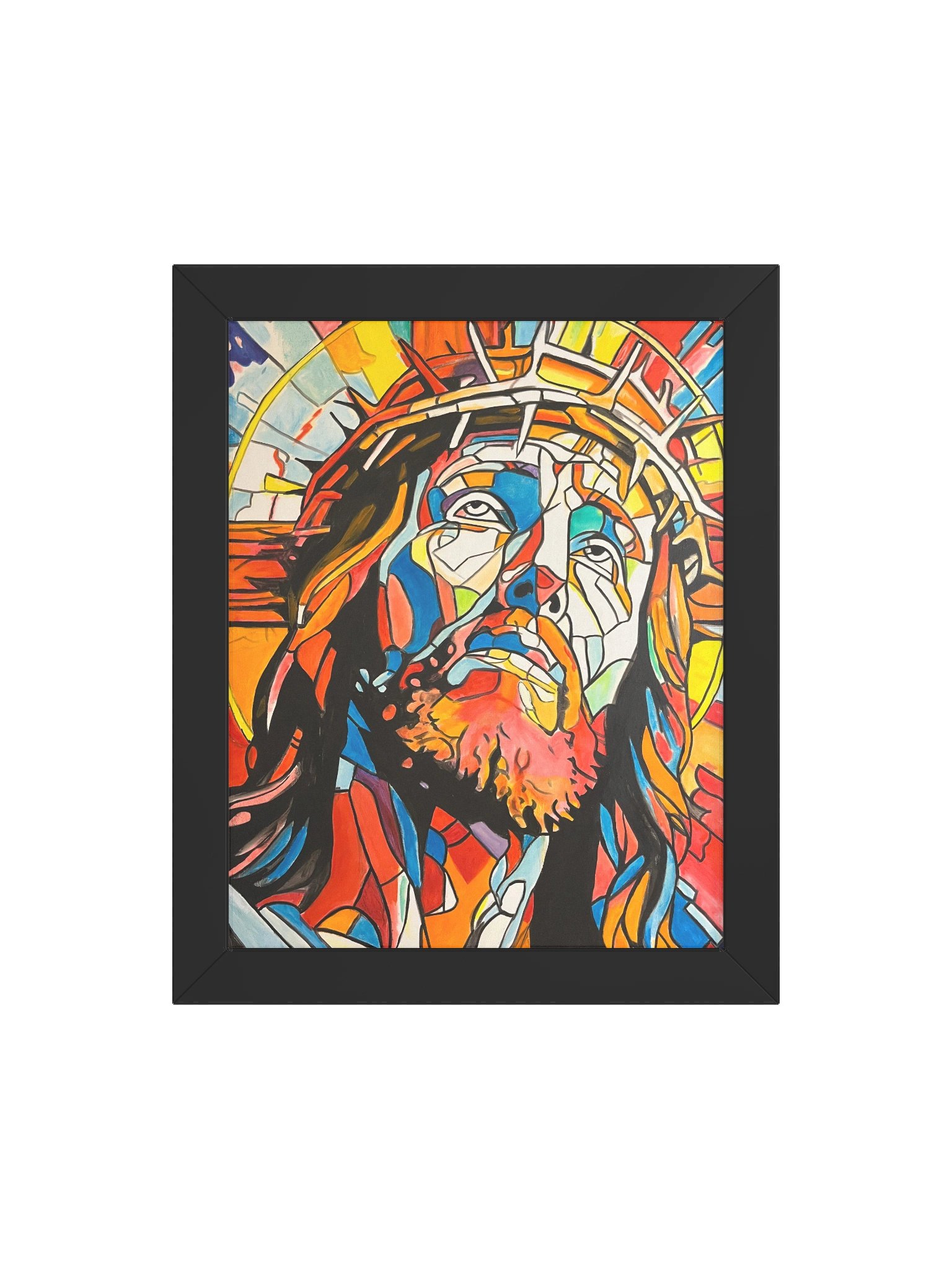Yeshua by Warren Willowdale (Framed High-Quality Matte Poster) product image (4)